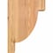 Ekena Millwork Alpine Smooth Corbel, Western Red Cedar, 5 1/2"W x 10"D x 14"H COR06X10X14ALP00SWR - alternate 3